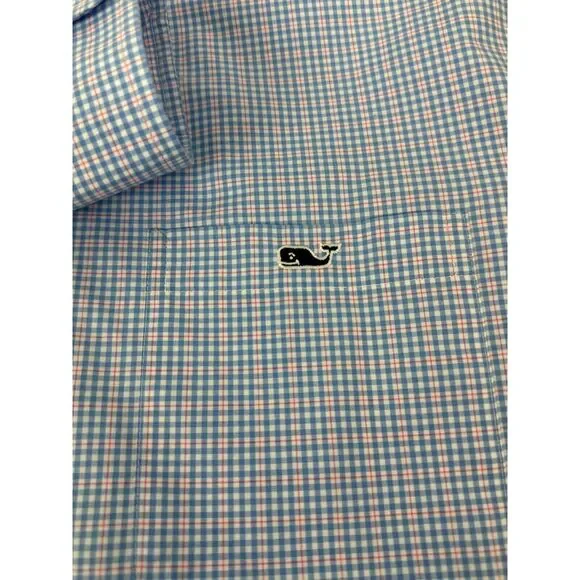 VINEYARD‎ VINES Classic Fit Tucker Shirt Size M Multicolor Plaid 100% Cotton - Picture 3 of 7